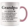 Accent Mug - Grandpa Definition