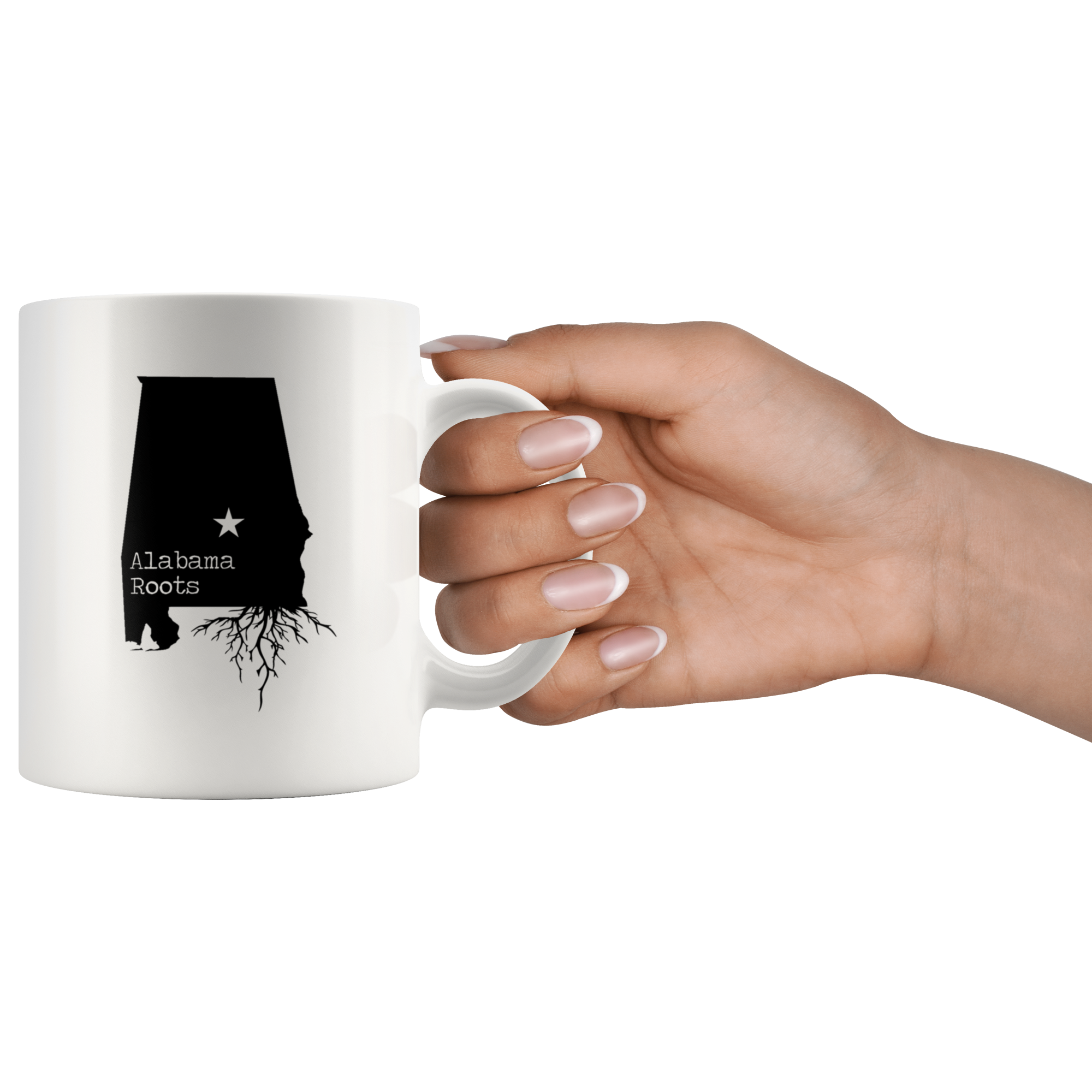 White Mugs - Alabama Roots