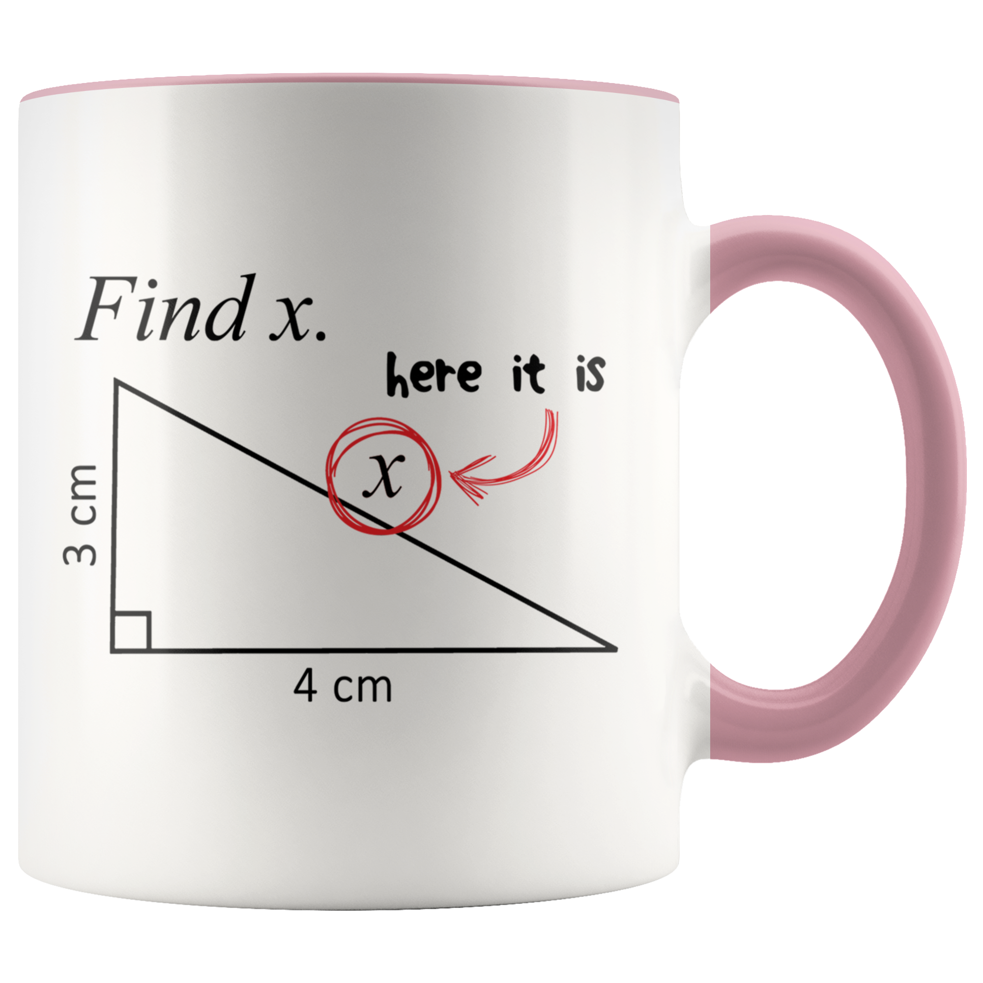 Accent Mug - Math Find X