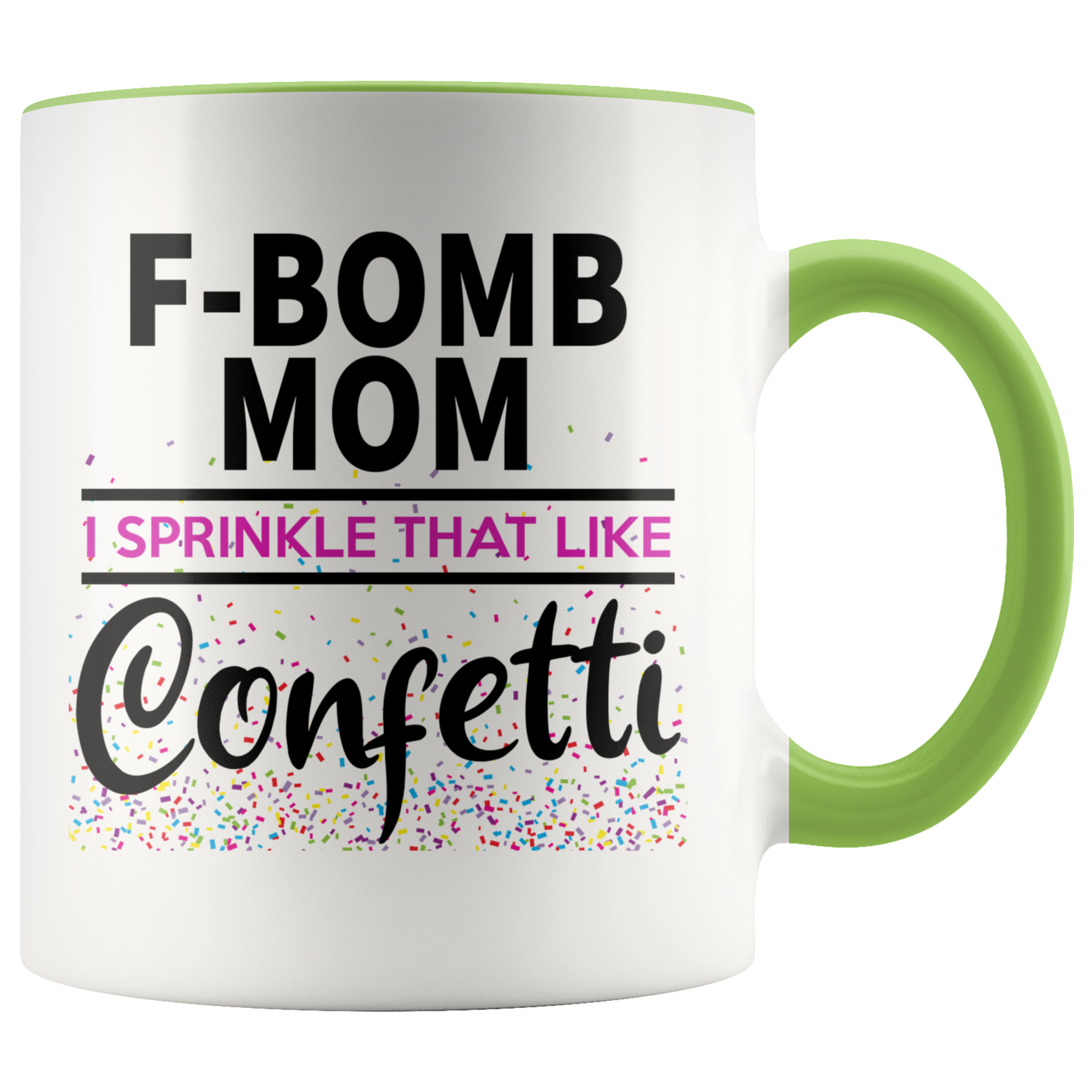 Accent Mug - F Bomb Mom