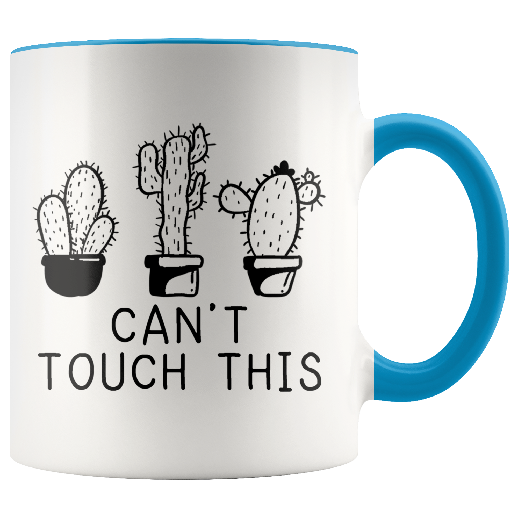 Accent Mug - Cactus Can't Touch This