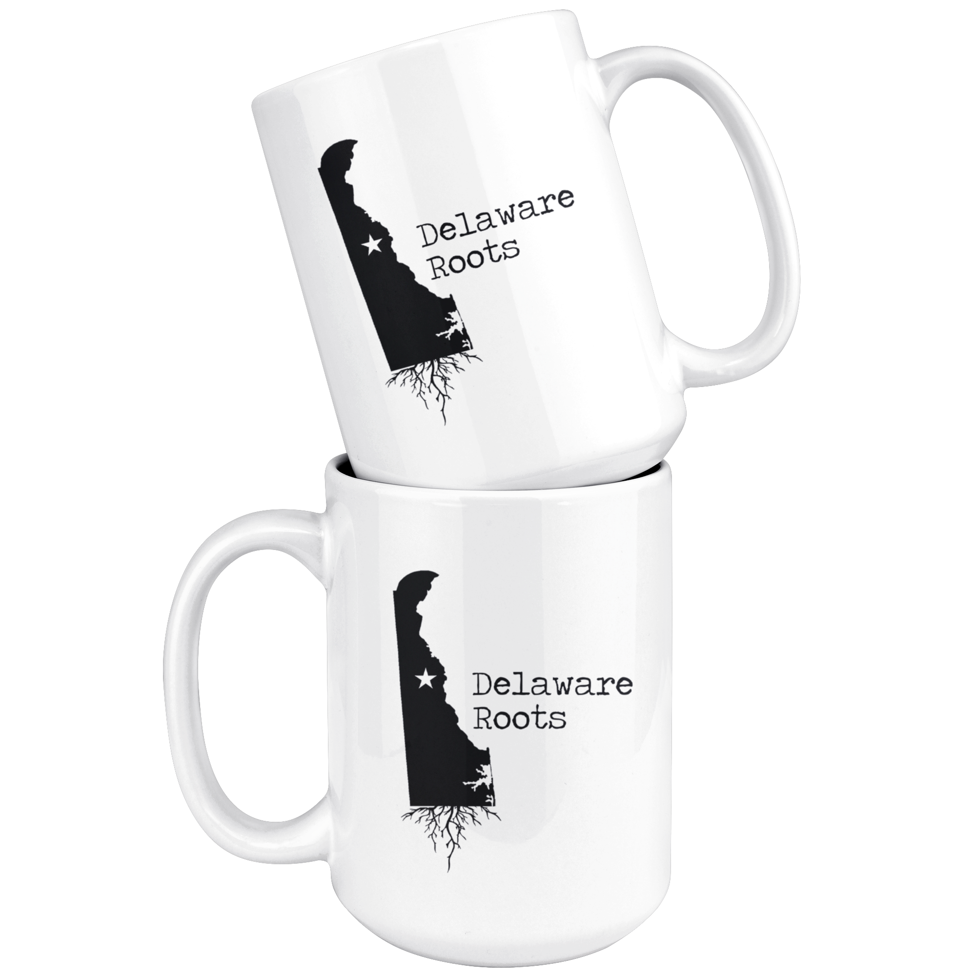 White Mugs - Delaware Roots