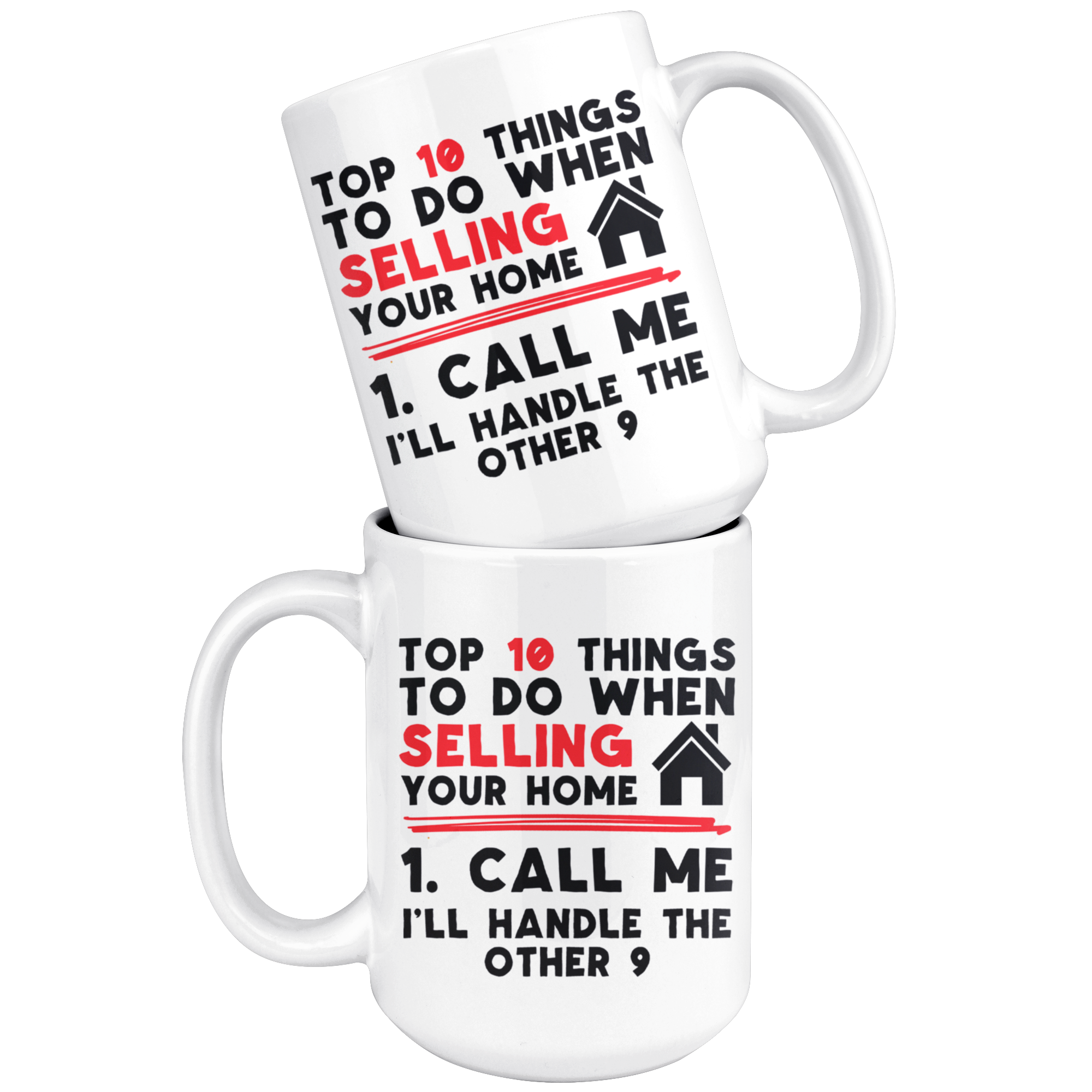 White 15oz Mug - Landry Custom