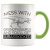 Accent Mug - Grandpasaurus Mug