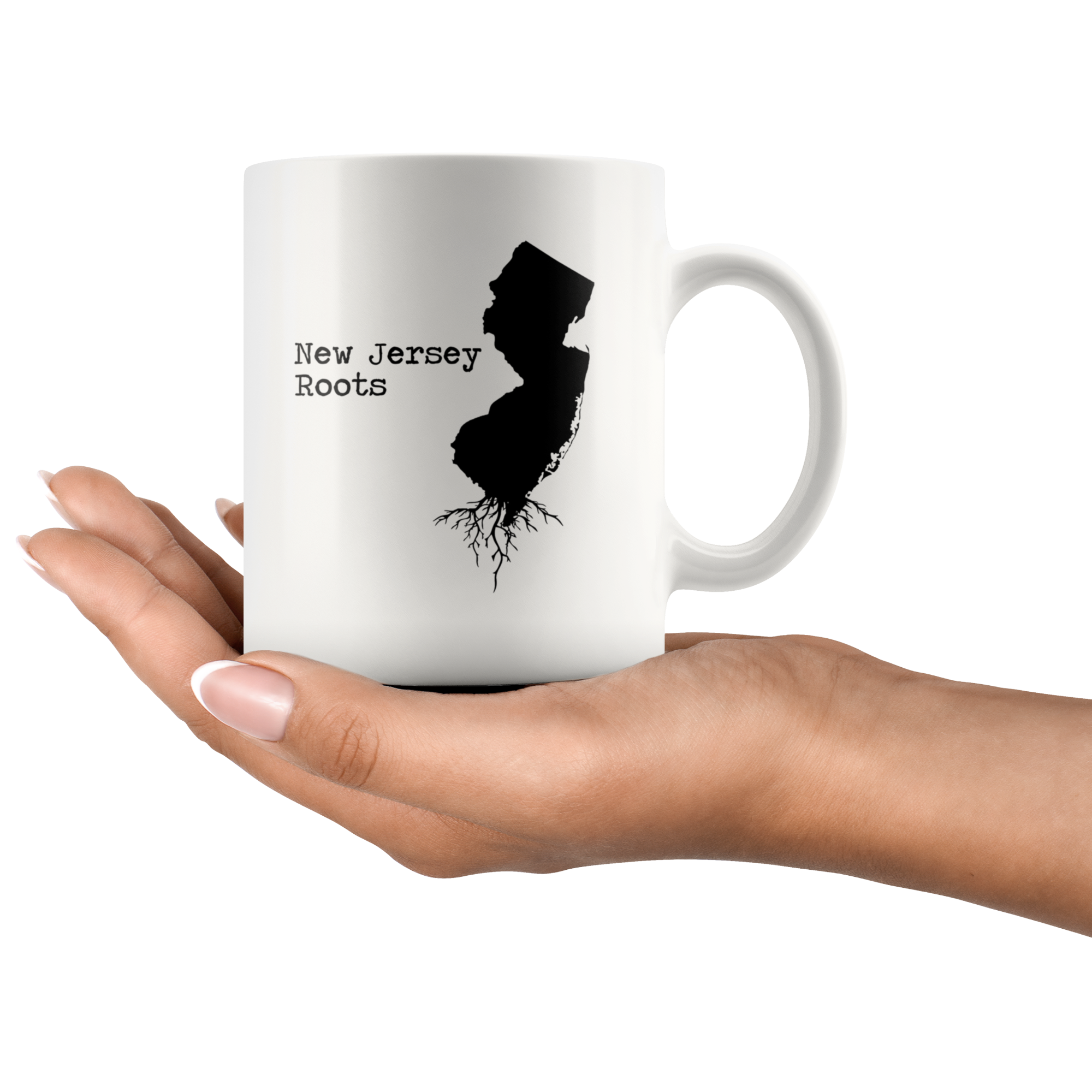 White Mugs - New Jersey Roots
