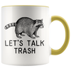 Accent Mug - Raccoon Let's Talk Trash