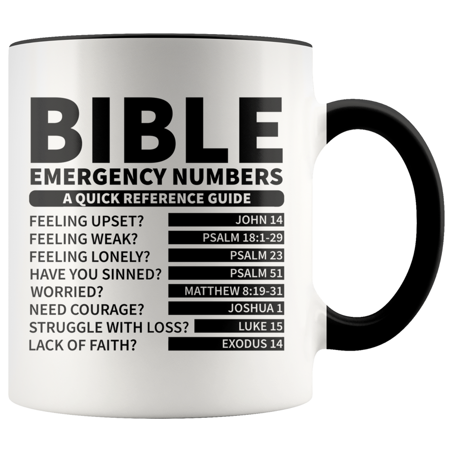 Accent Mug - Bible Reference Mug