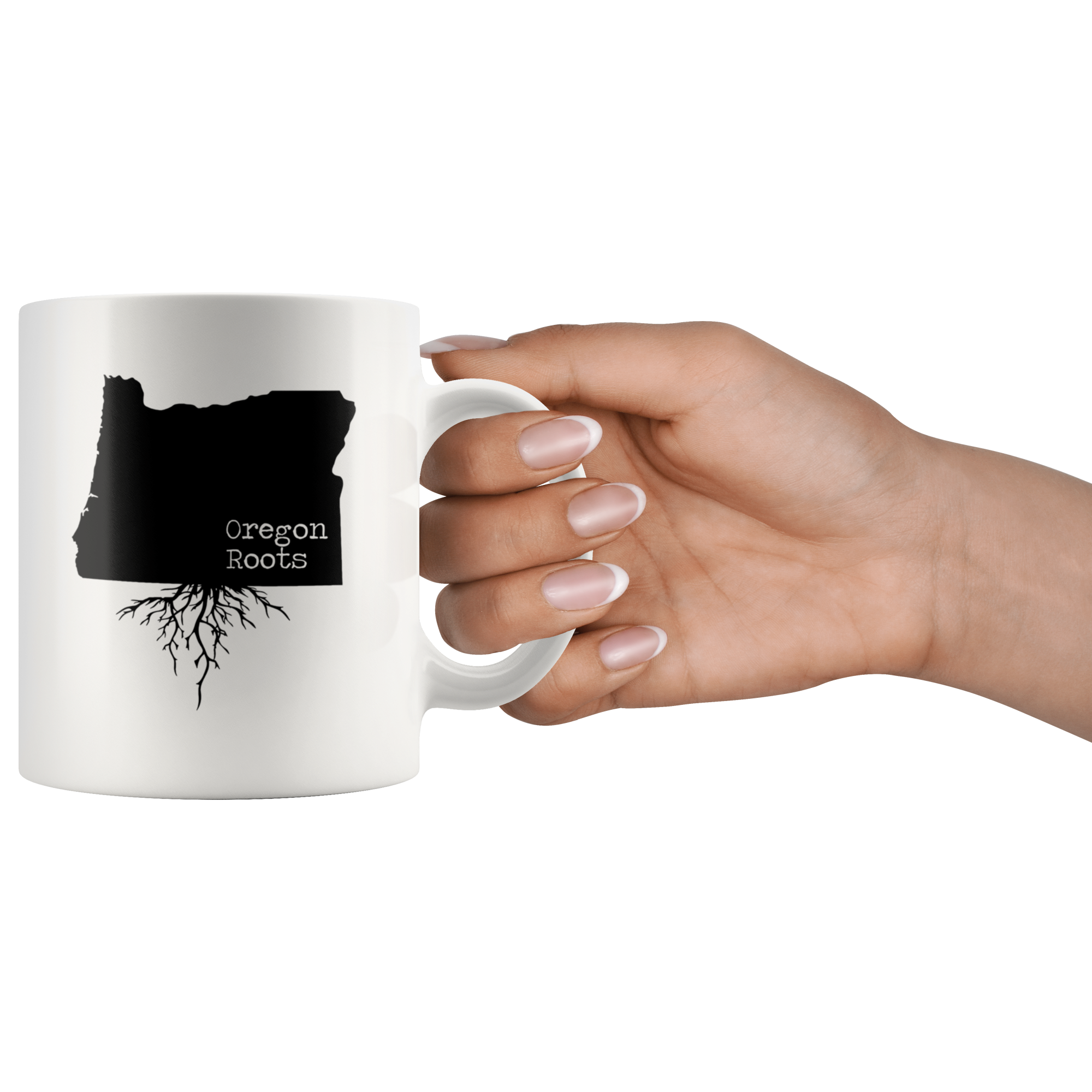 White Mugs - Oregon Roots