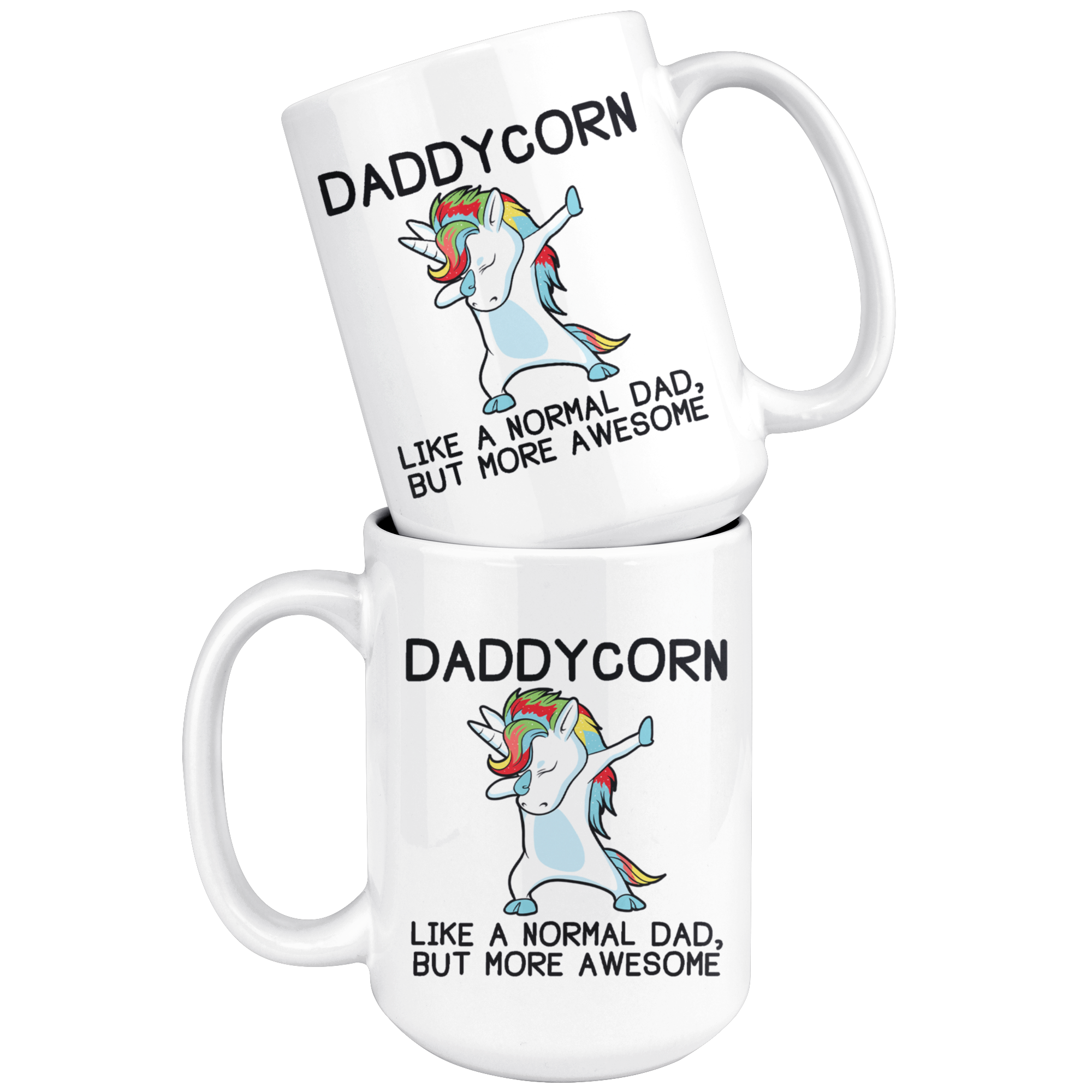 White Mugs - Daddycorn