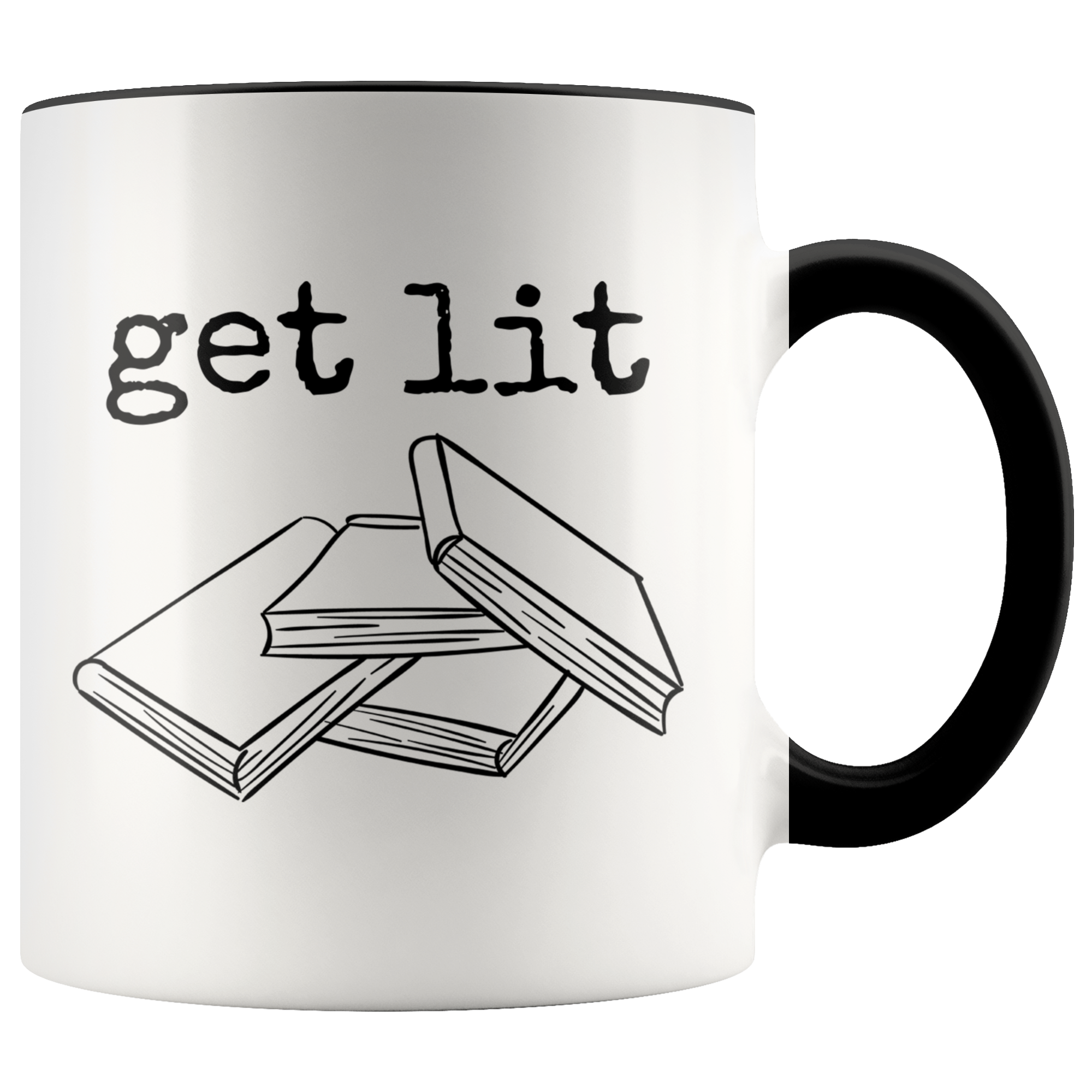 Accent Mug - Books Get Lit
