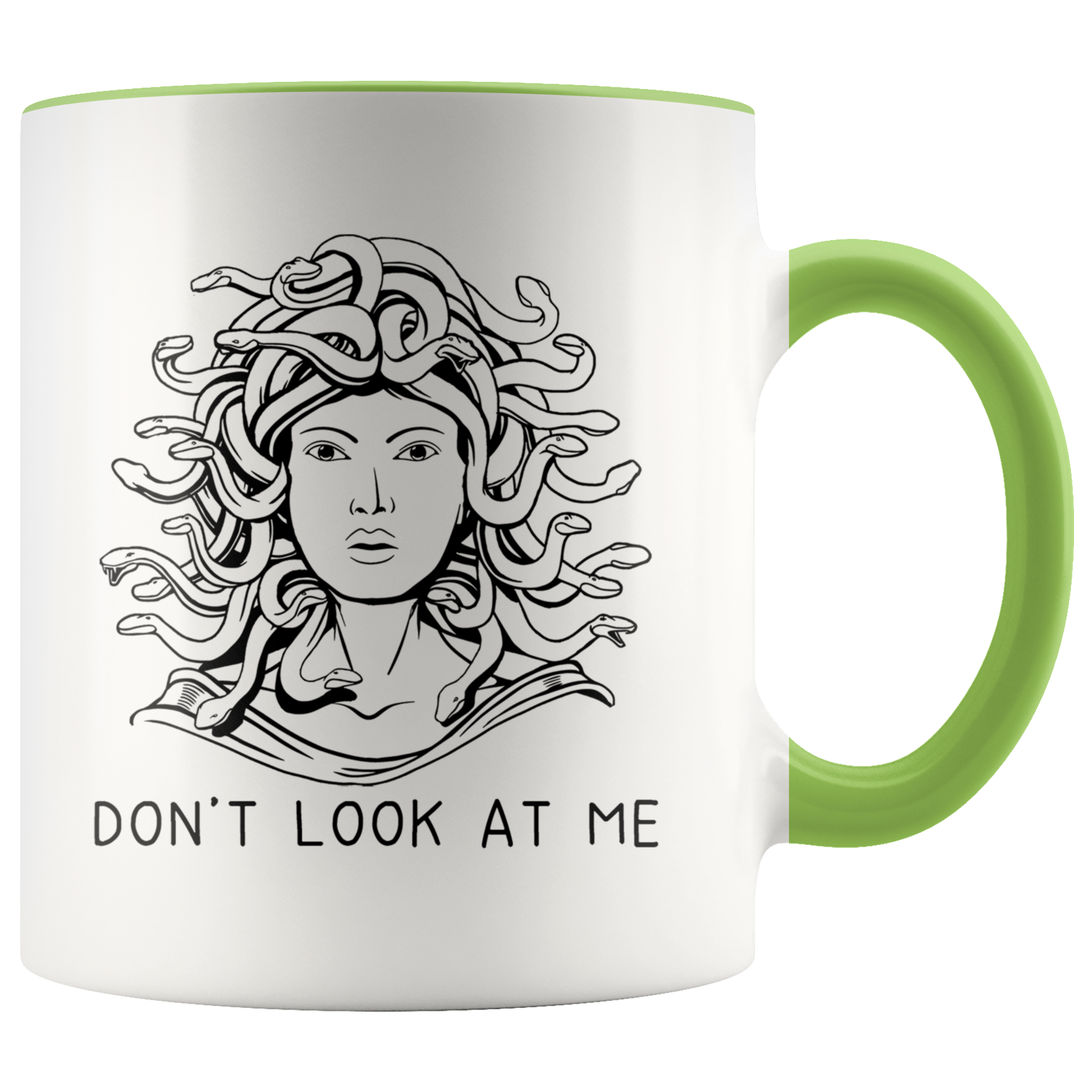 Accent Mug - Medusa Don't Look At Me