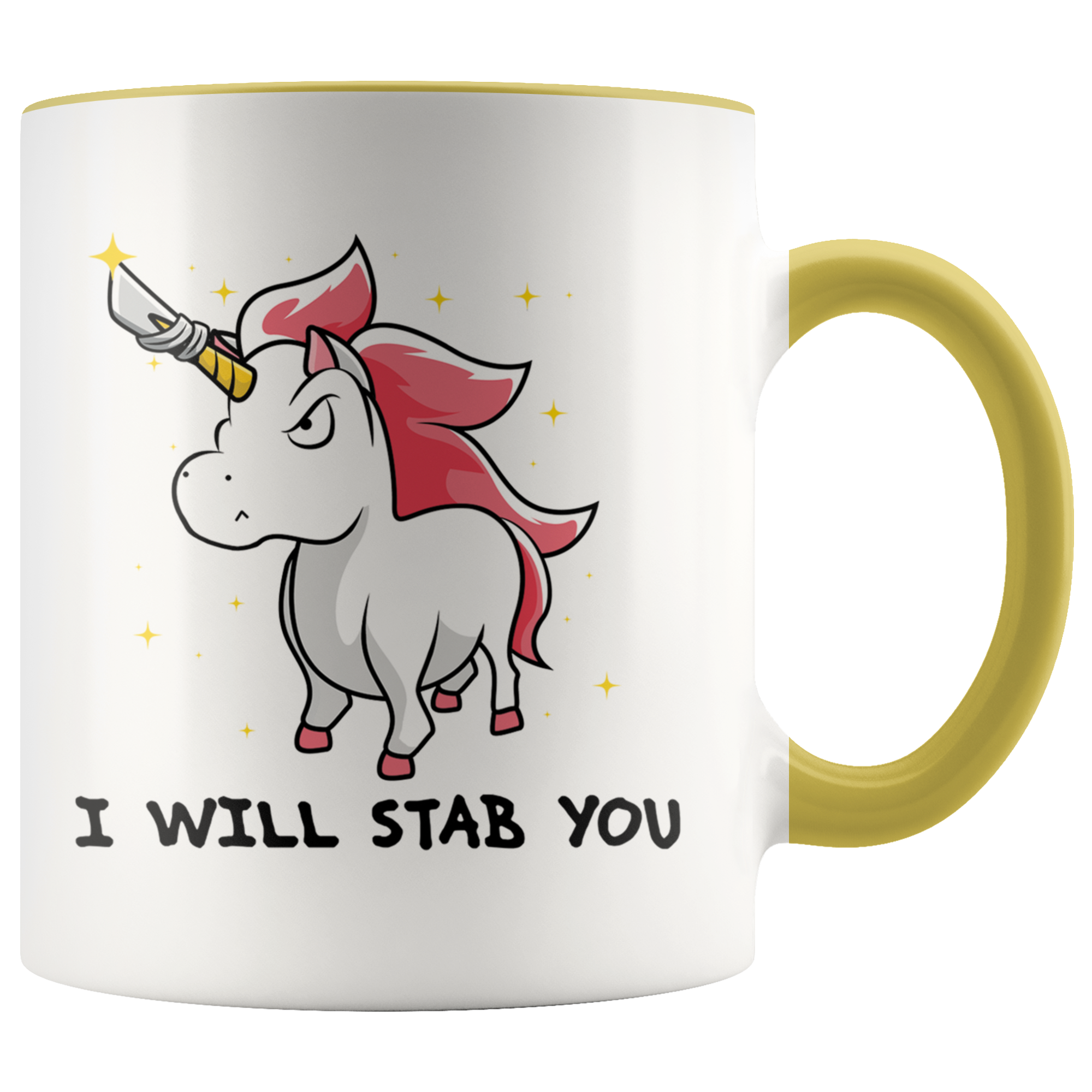 Accent Mug - Unicorn Will Stab You