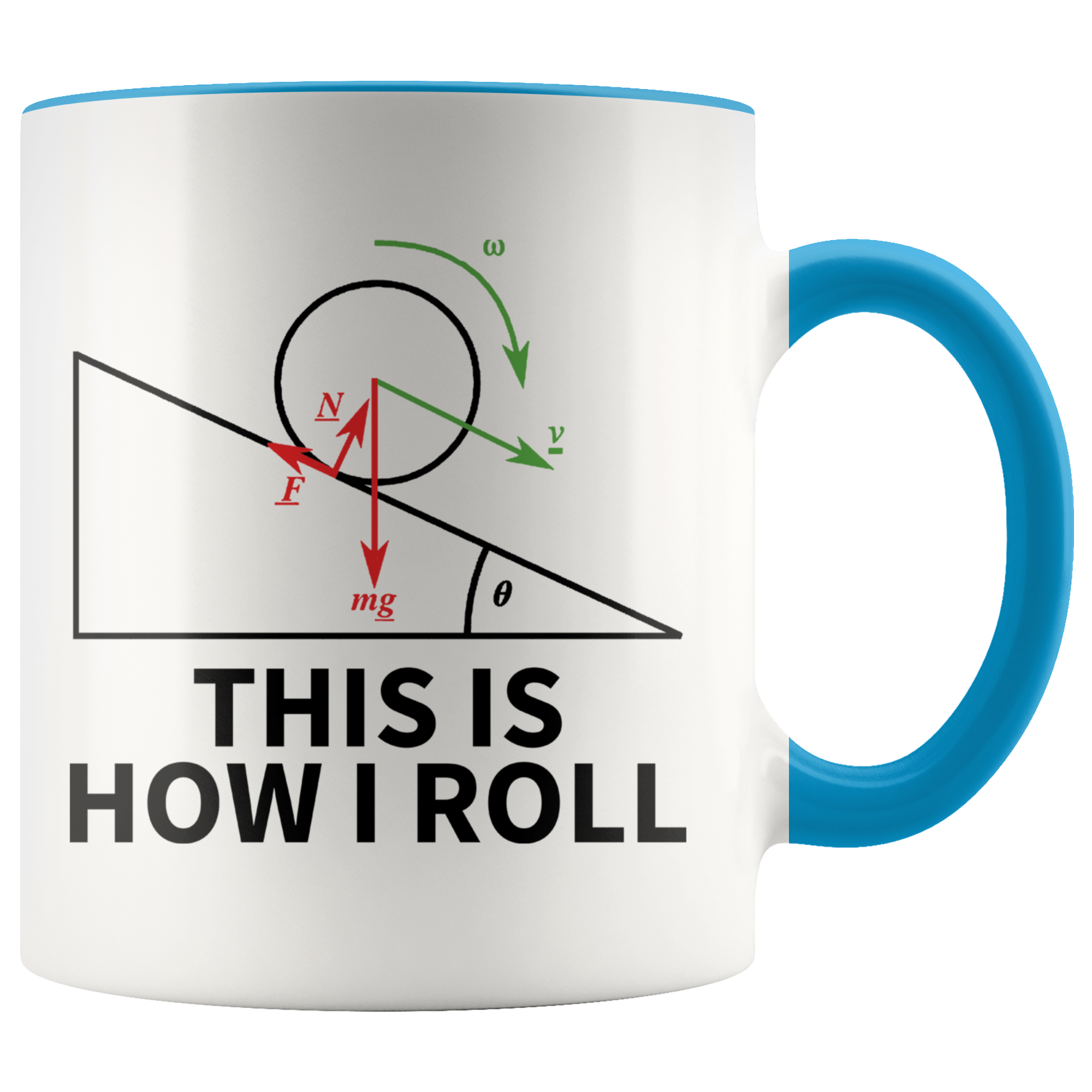 Accent Mug - Physics How I Roll