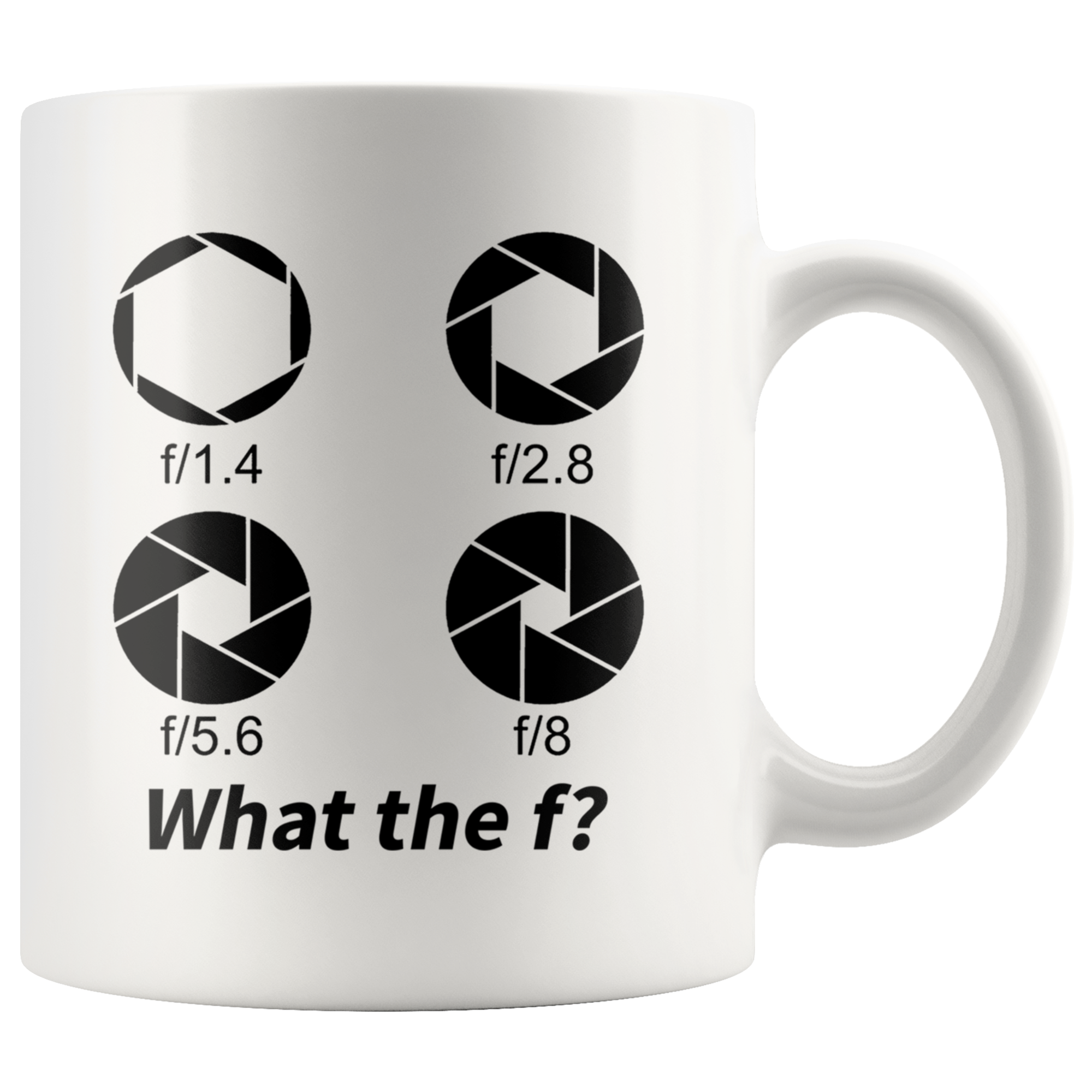 White 11oz Mug - Photography What The F
