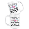 White 15oz Mug - Social Worker Voice