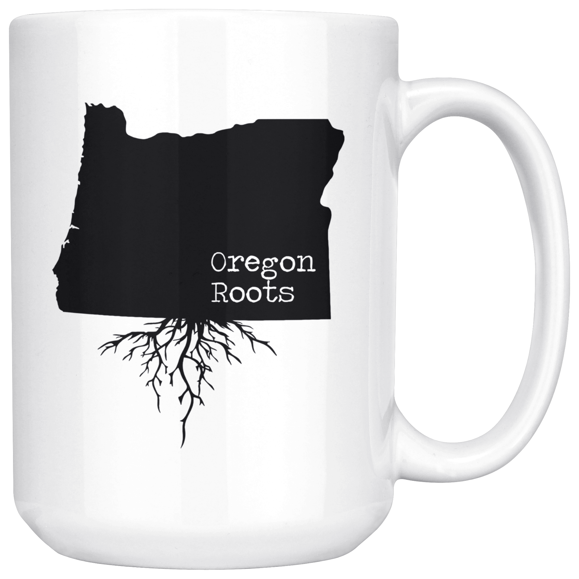 White Mugs - Oregon Roots