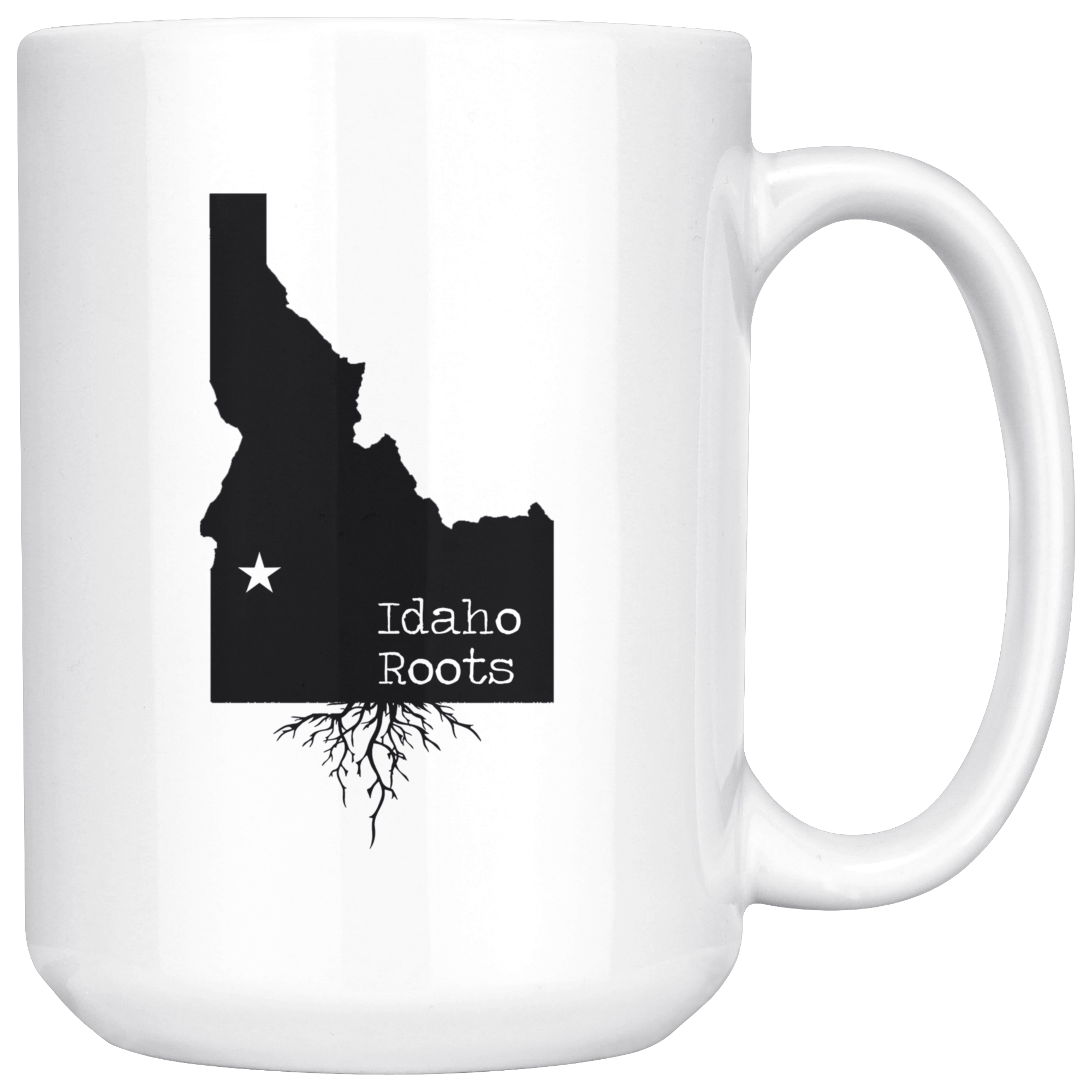 White Mugs - Idaho Roots