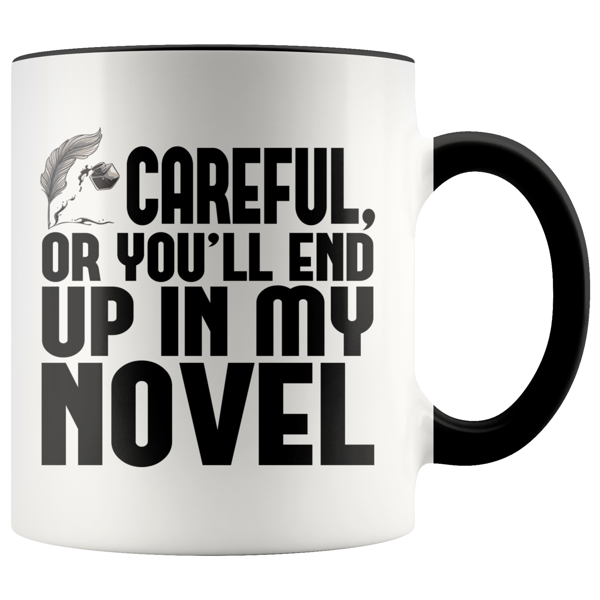 Accent Mug - Careful Author Novel