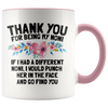 Accent Mug - Thank You For Being My Noni