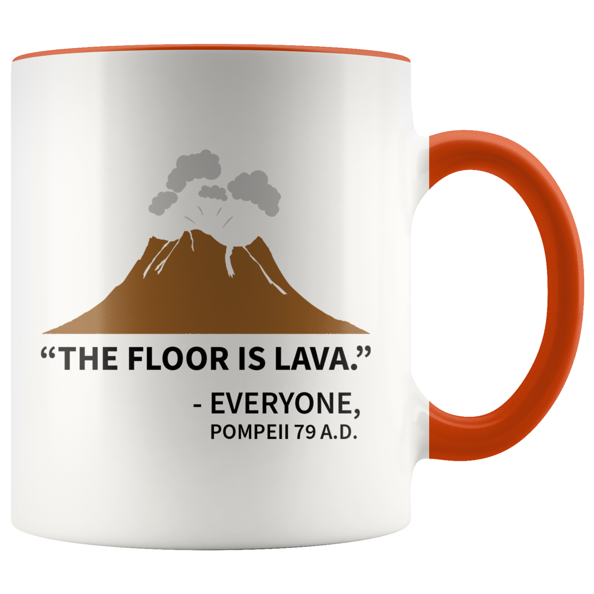 Accent Mug - Floor is Lava