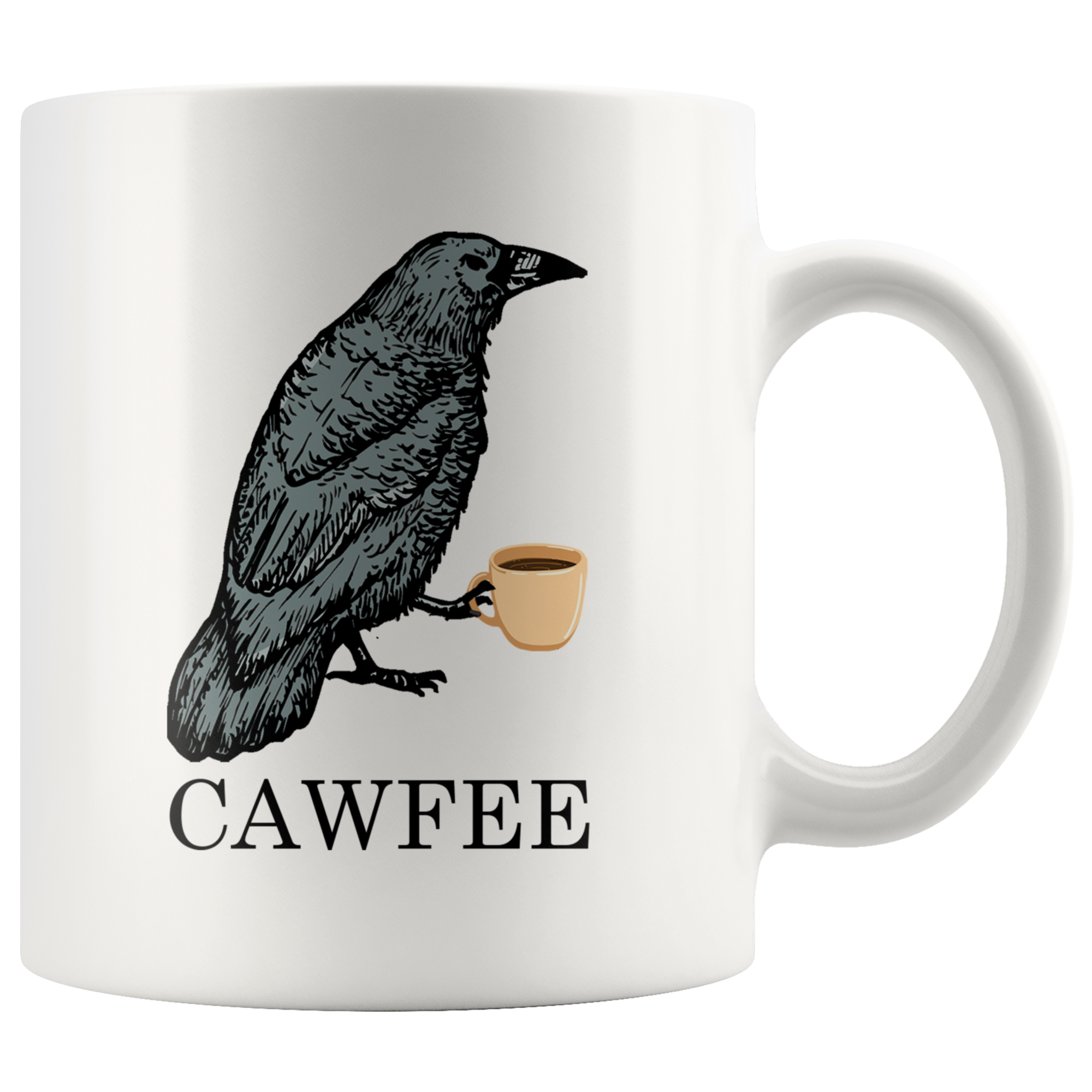 Accent Mug - Cawfee