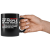Black 11oz Mug - Extrapolate Incomplete Data
