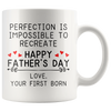 Accent Mug - Father's Day Perfection Impossible First Born