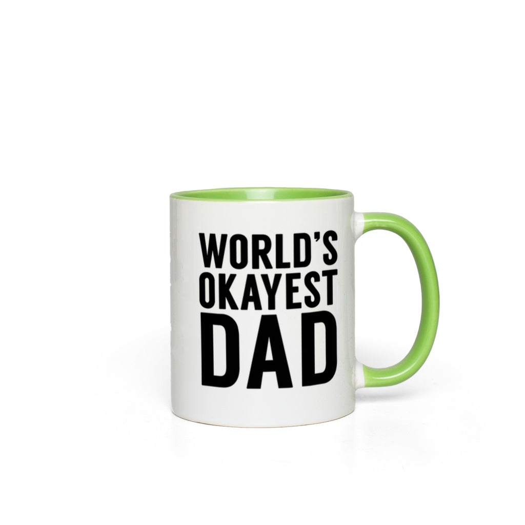 Gooten Accent Mugs - World's Okayest Dad