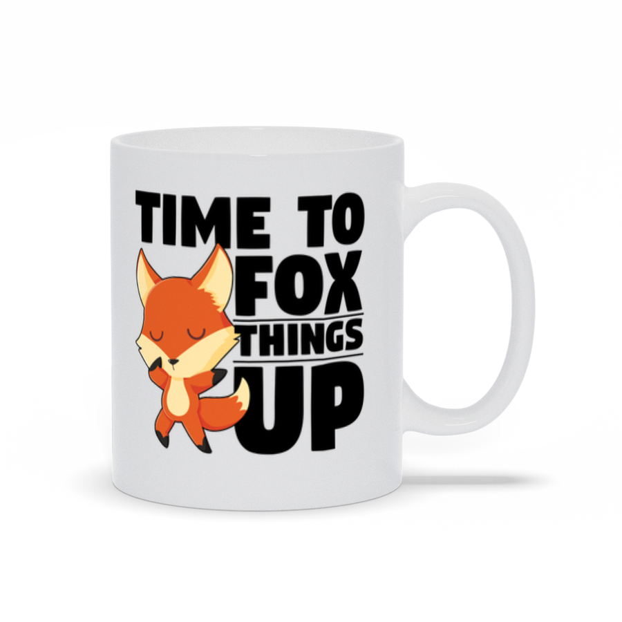 Gooten Mug 11 oz - Fox Things Up