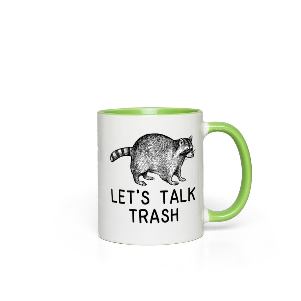 Gooten Accent Mugs - Raccoon Talk Trash