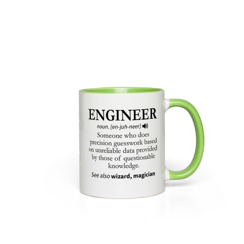 Gooten Accent Mugs - Engineer Definition Orange