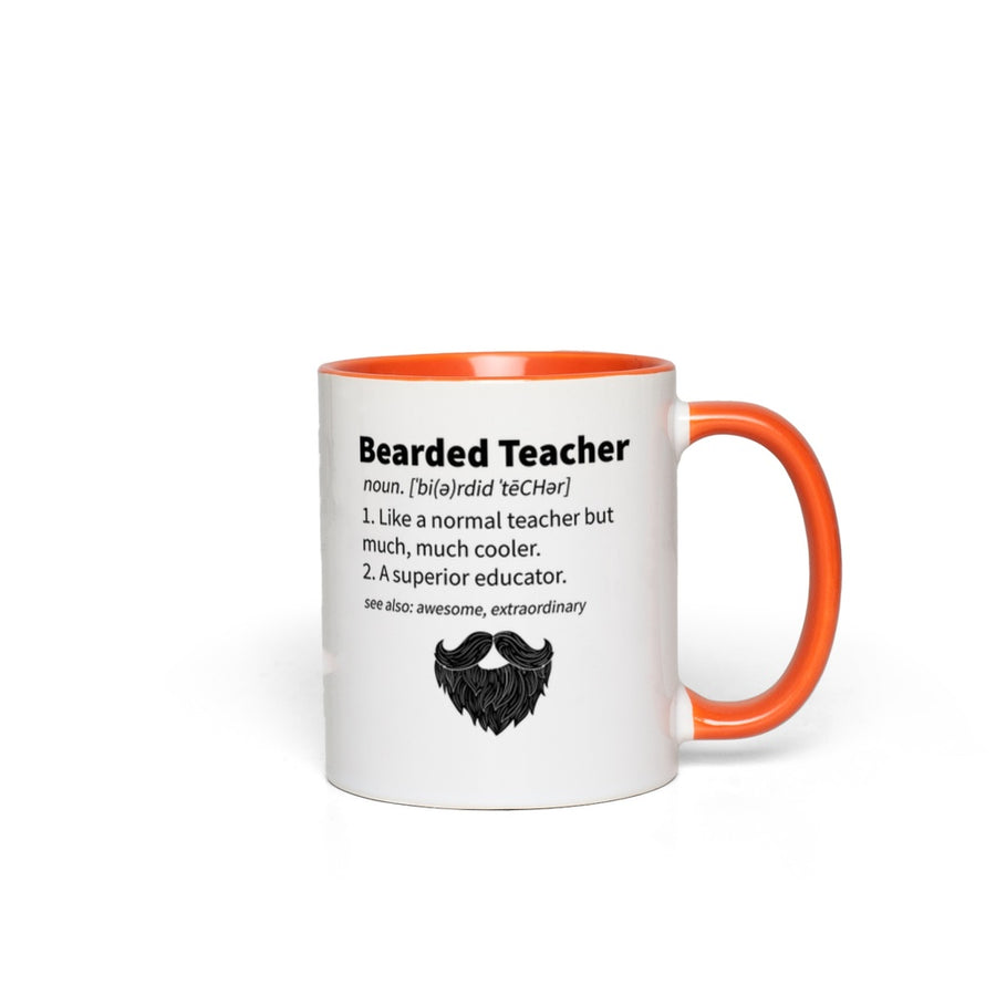 Gooten Accent Mugs - Bearded Teacher
