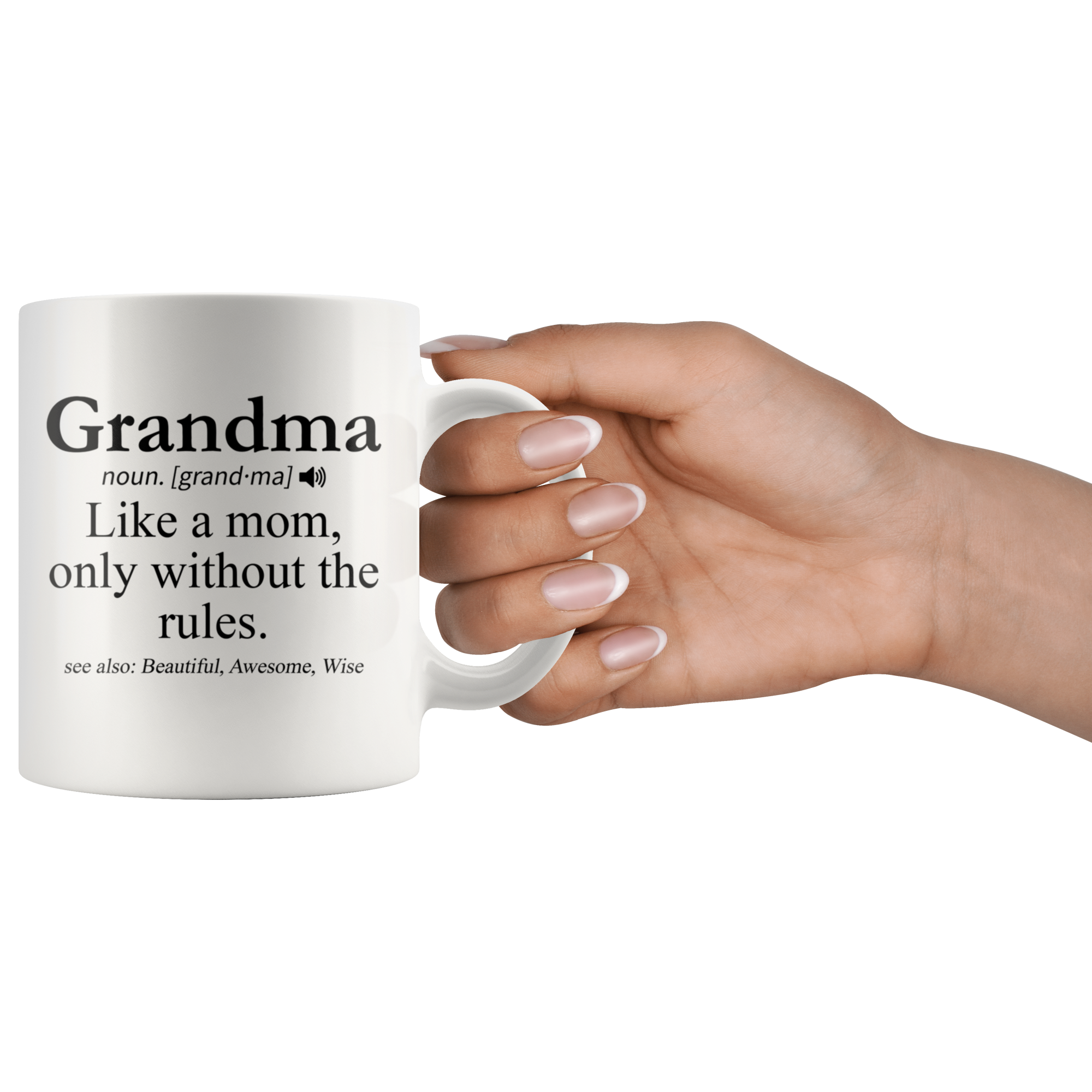 White 11oz Mug - Grandma Definition