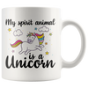 Accent Mug - Spirit Animal is A Unicorn