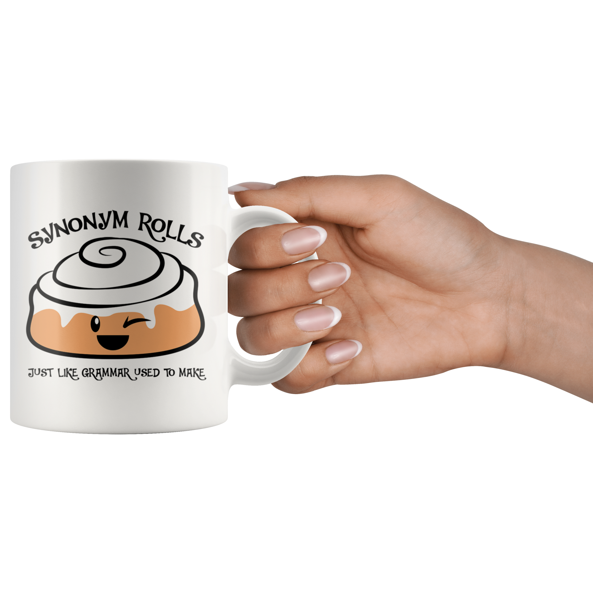 White Mugs - Synonym Rolls