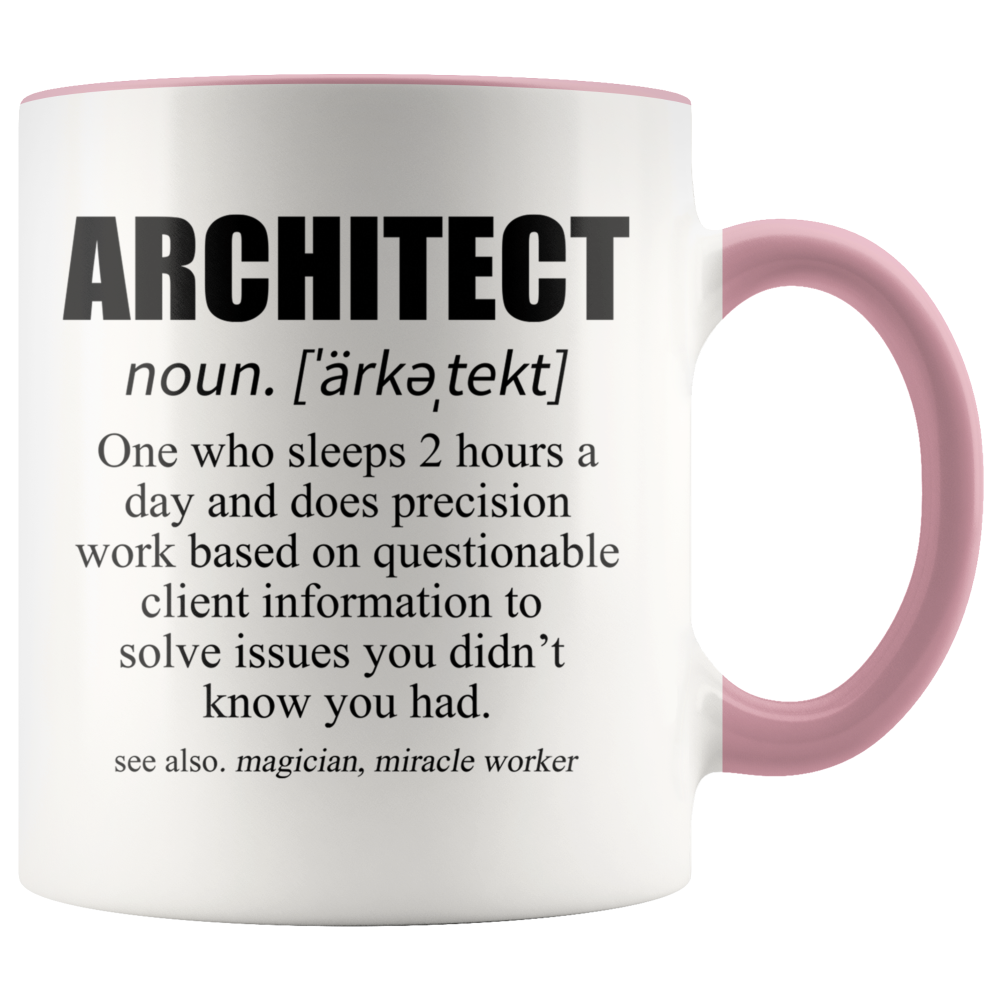 Accent Mug - Architect Definition Mug