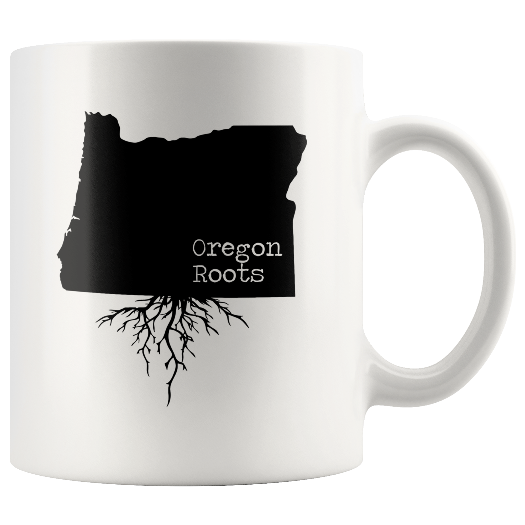 White Mugs - Oregon Roots
