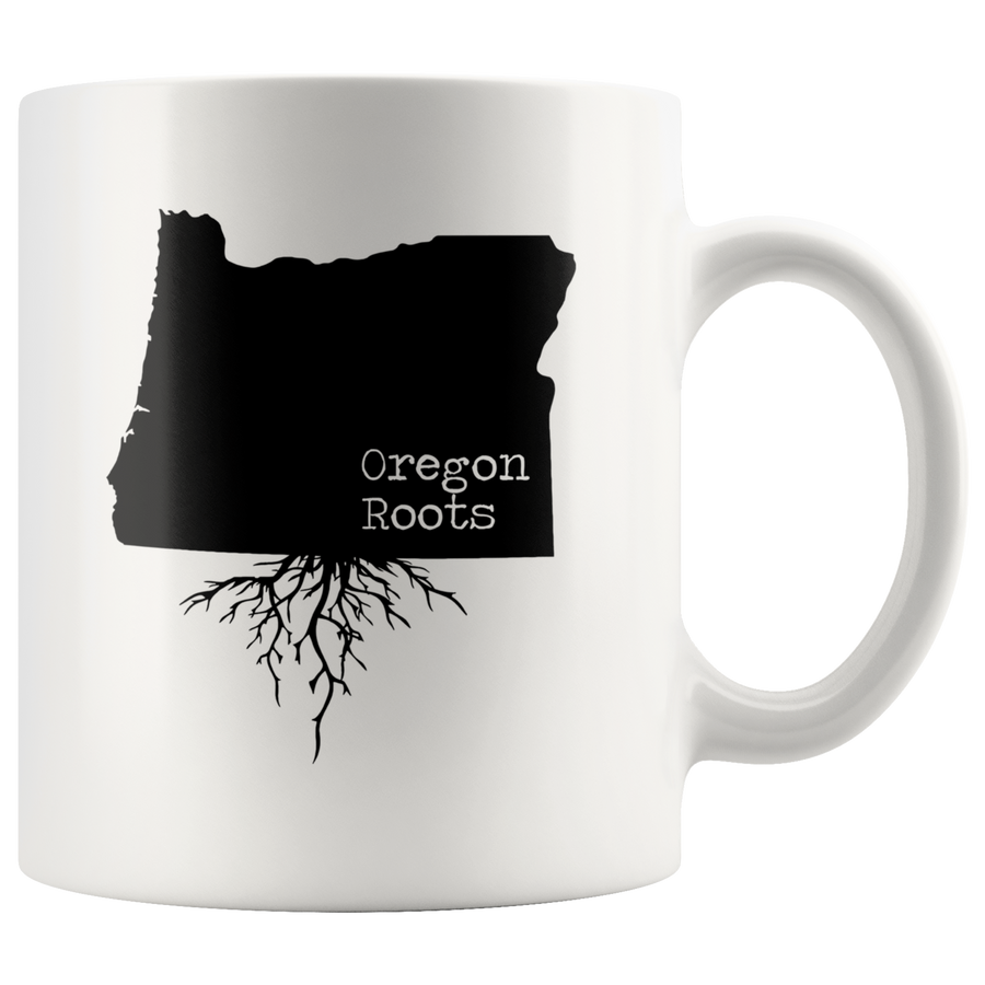 White Mugs - Oregon Roots