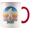 Accent Mug - Bigfoot Social Distance World Champion