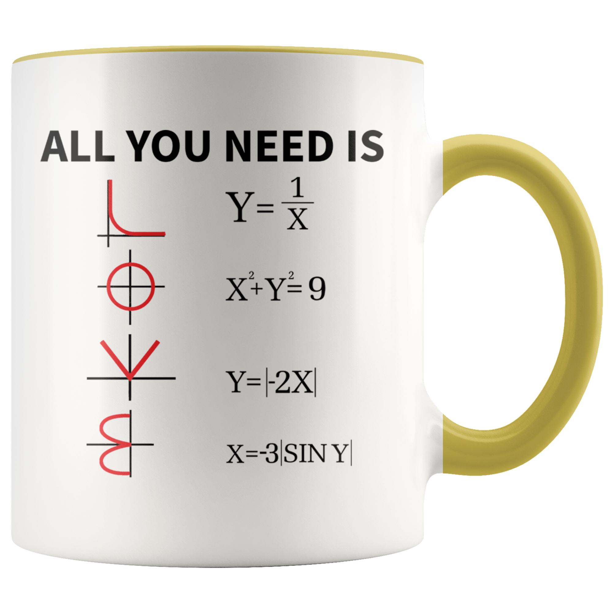 Accent Mug - Math Love
