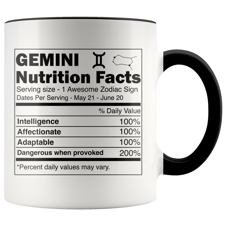 Accent Mug - Gemini Zodiac Nutrition