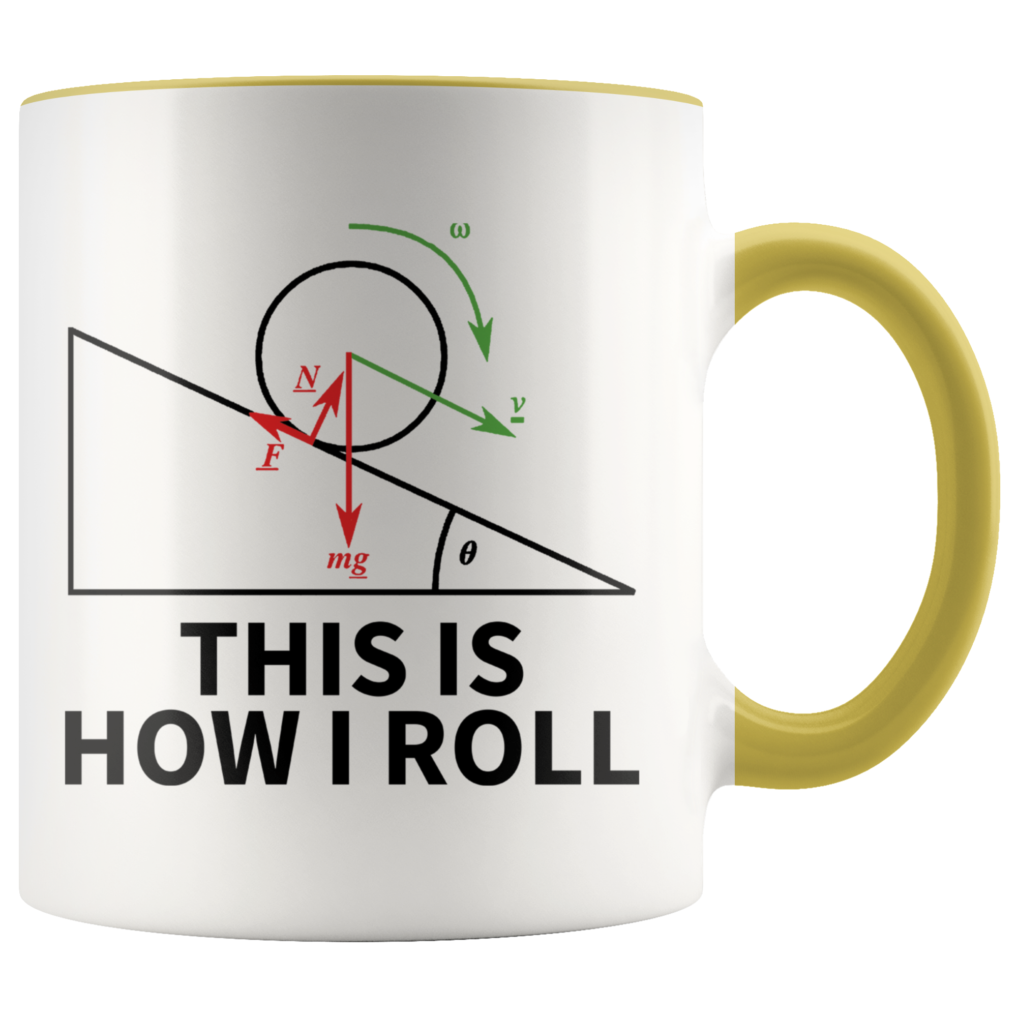 Accent Mug - Physics How I Roll