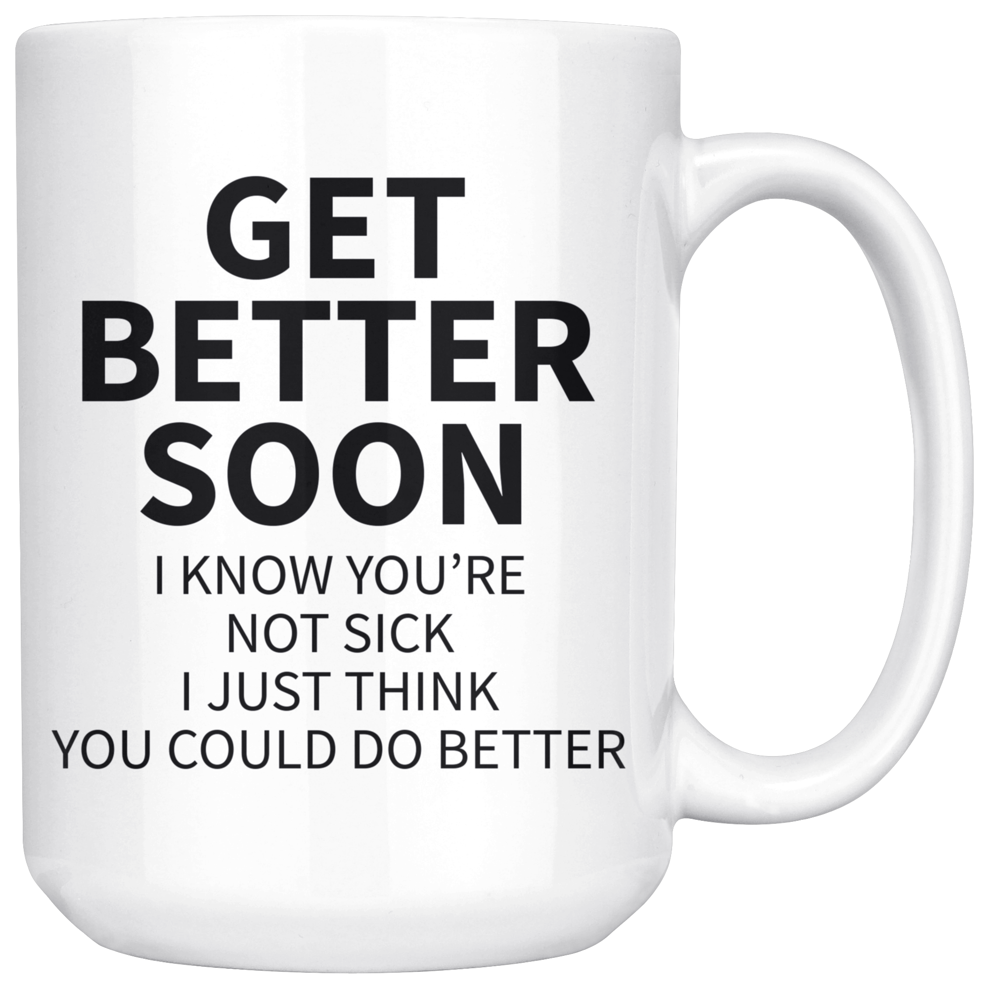 White Mugs - Get Better Soon