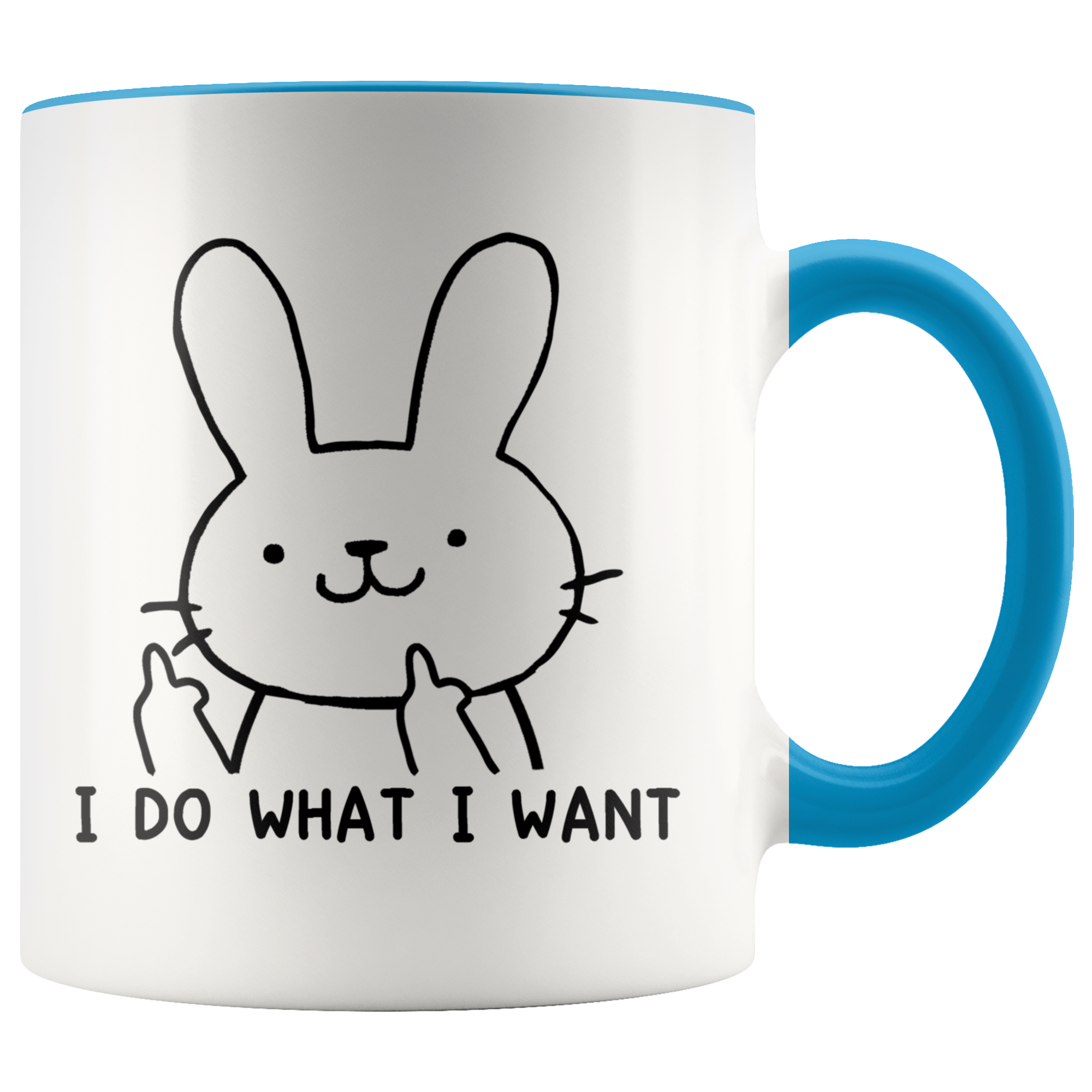 Accent Mug - Bunny Do What I Want