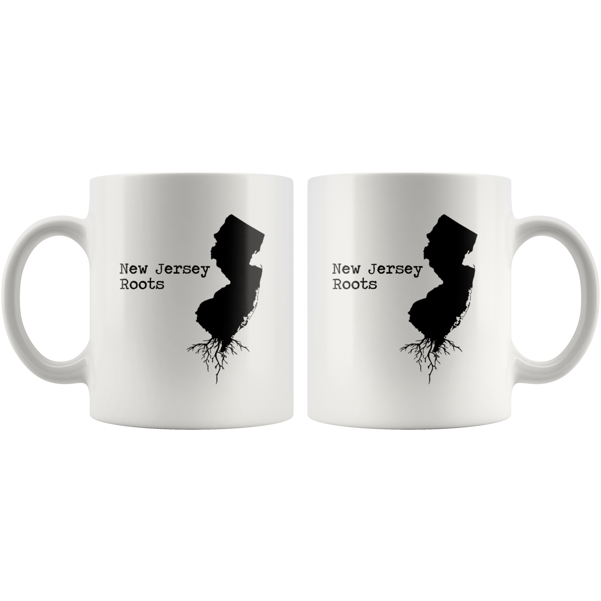 White Mugs - New Jersey Roots