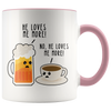 Accent Mug - Beer Coffee Love