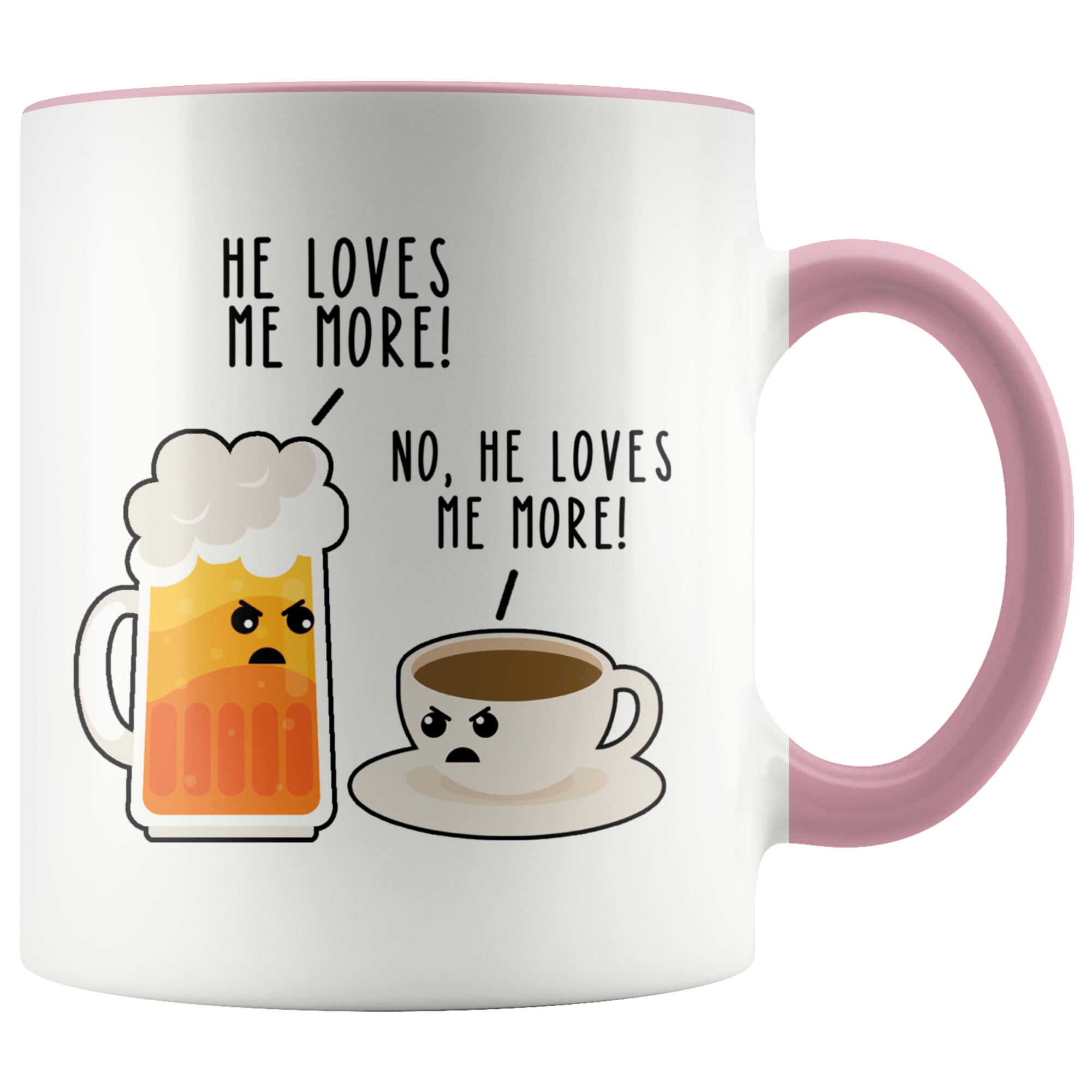 Accent Mug - Beer Coffee Love