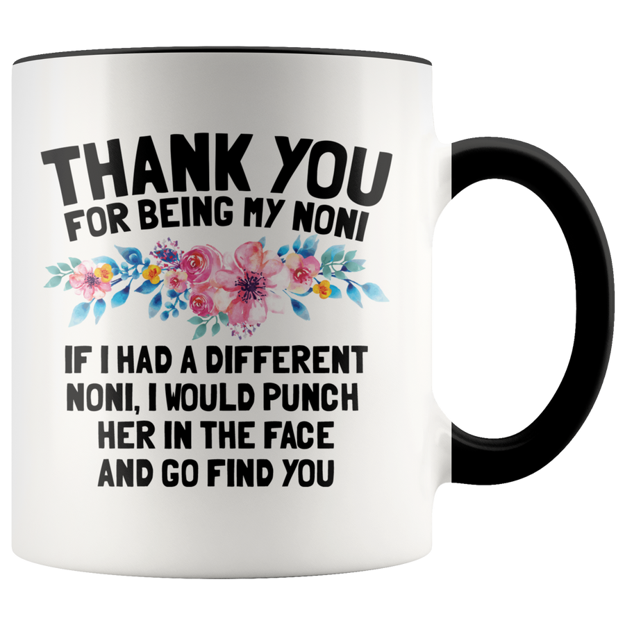 Accent Mug - Thank You For Being My Noni