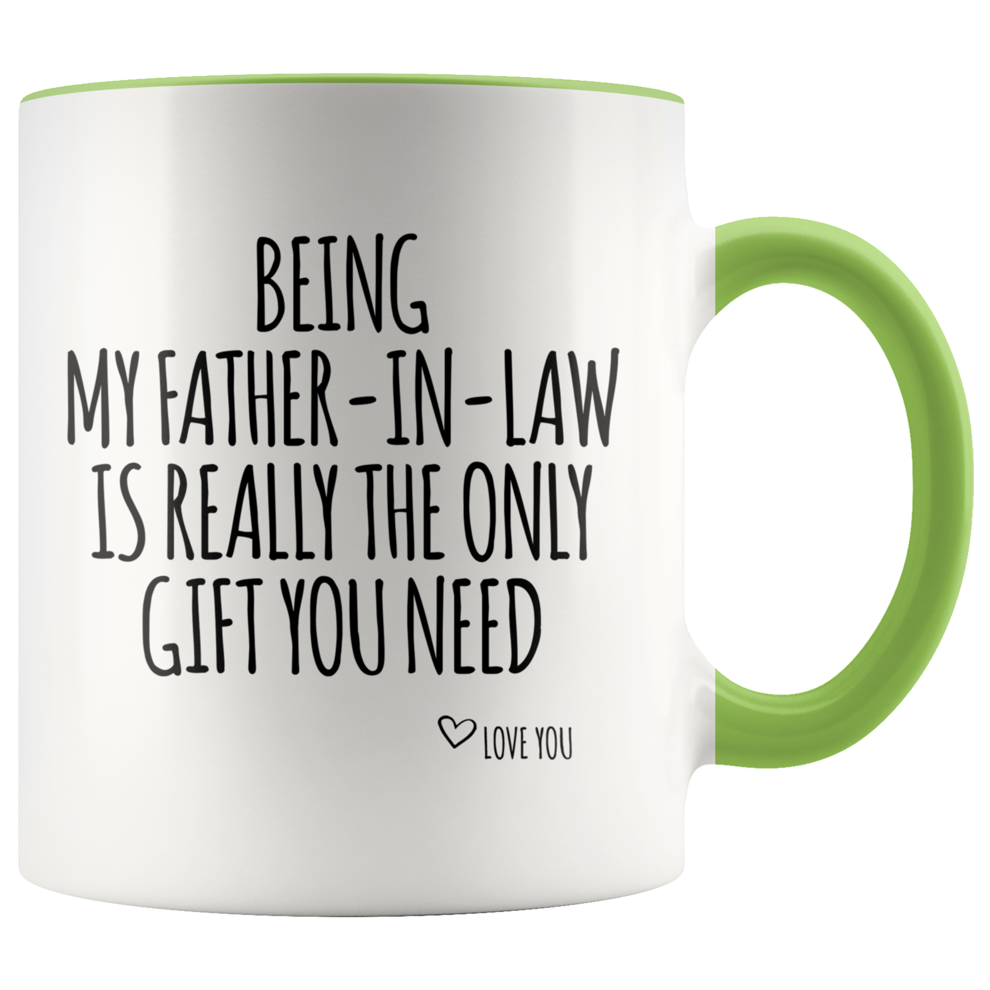 Accent Mug - Being My Father In Law