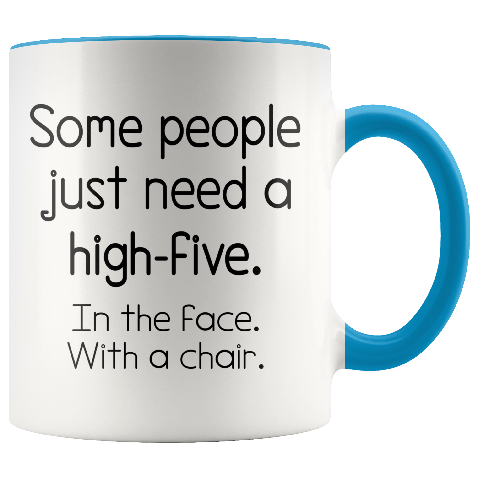Accent Mug - High Five Face